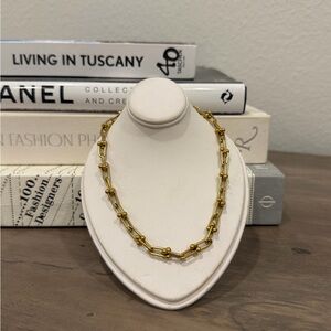 Gold Chain Necklace -14k gold plated over stainless steel